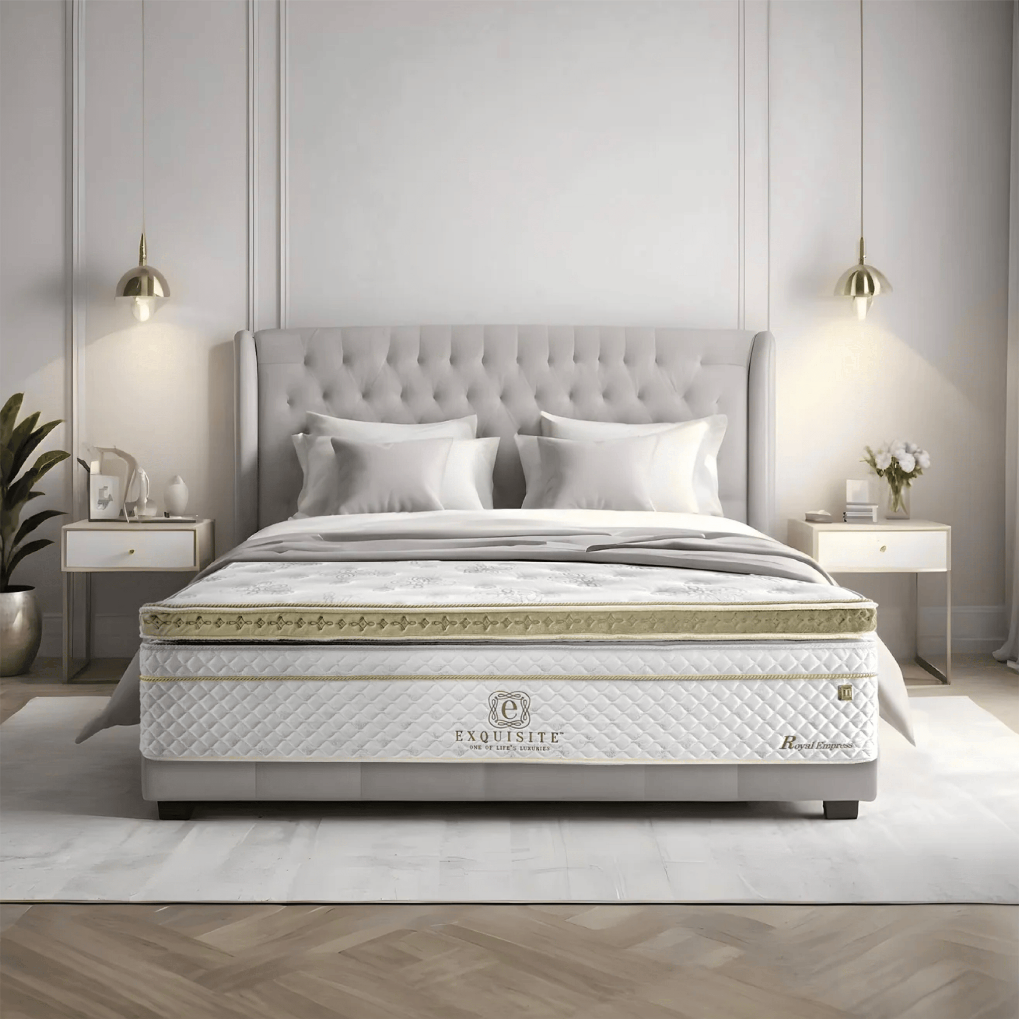 Best Luxury Mattress Malaysia 2026: What Sets Premium Sleep Apart 4 Sealy Posturepedic Exquisite Royal Empress luxury mattress in an elegant bedroom with tufted headboard and premium bedding